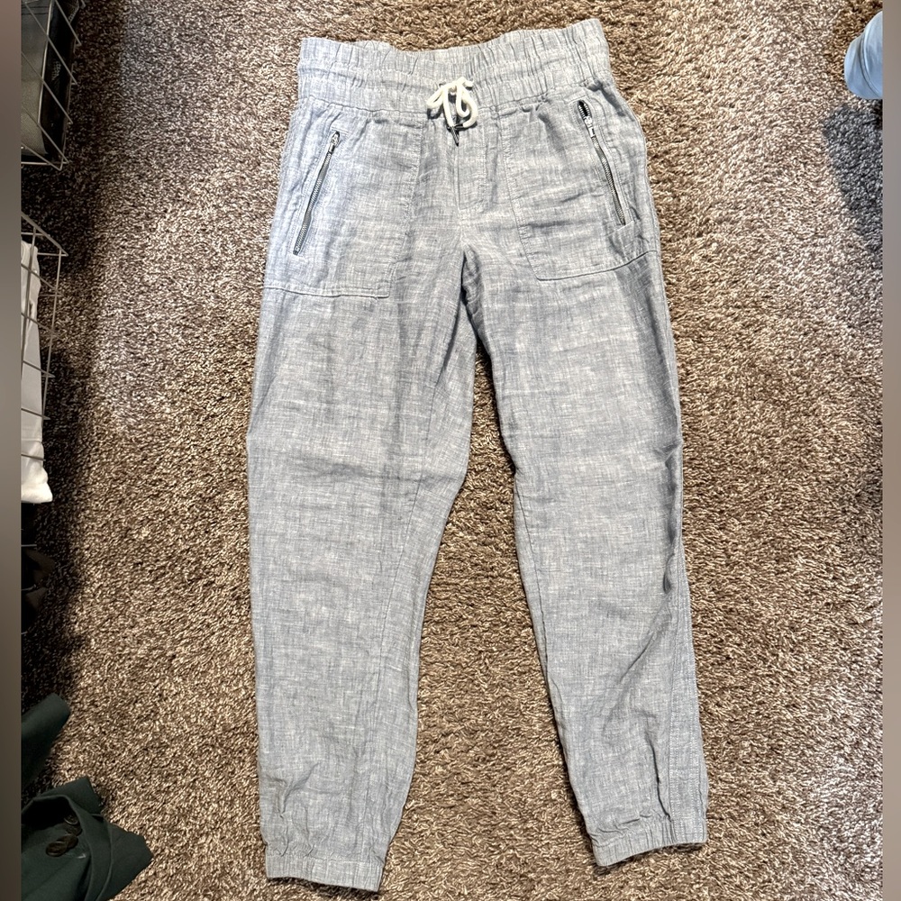 Linen Athleta Jogger Pants